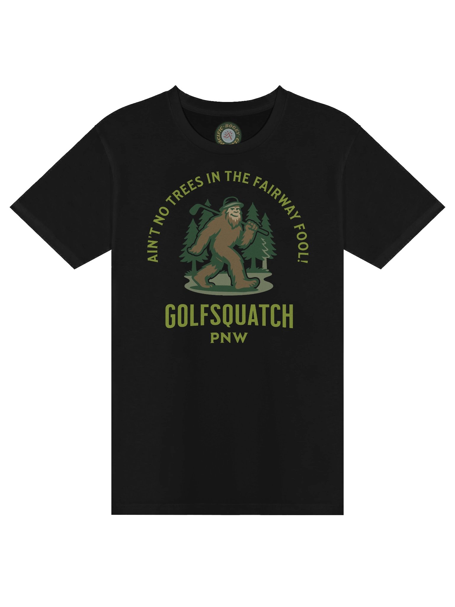 GolfSquatch: Ain't No Trees in the Fairway Fool! (darks) product image (7)