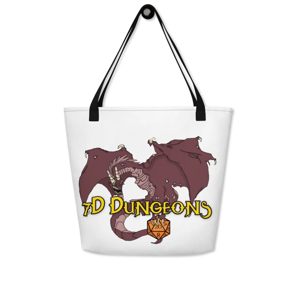 Dragon Tote Bag product image (4)
