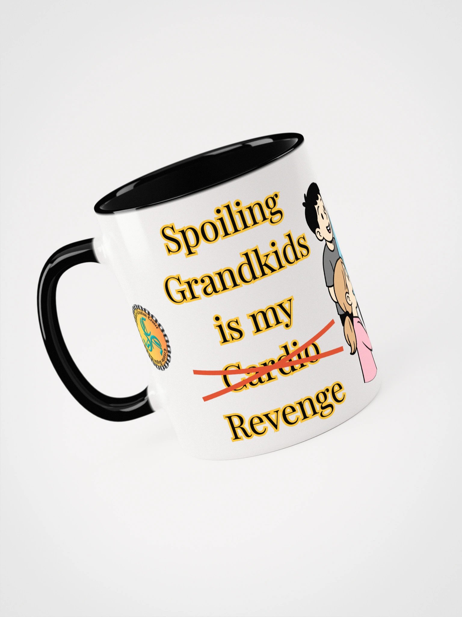 Spoiling Grandkids is my Cardio (Male) 2-Tone Ceramic Mug product image (33)