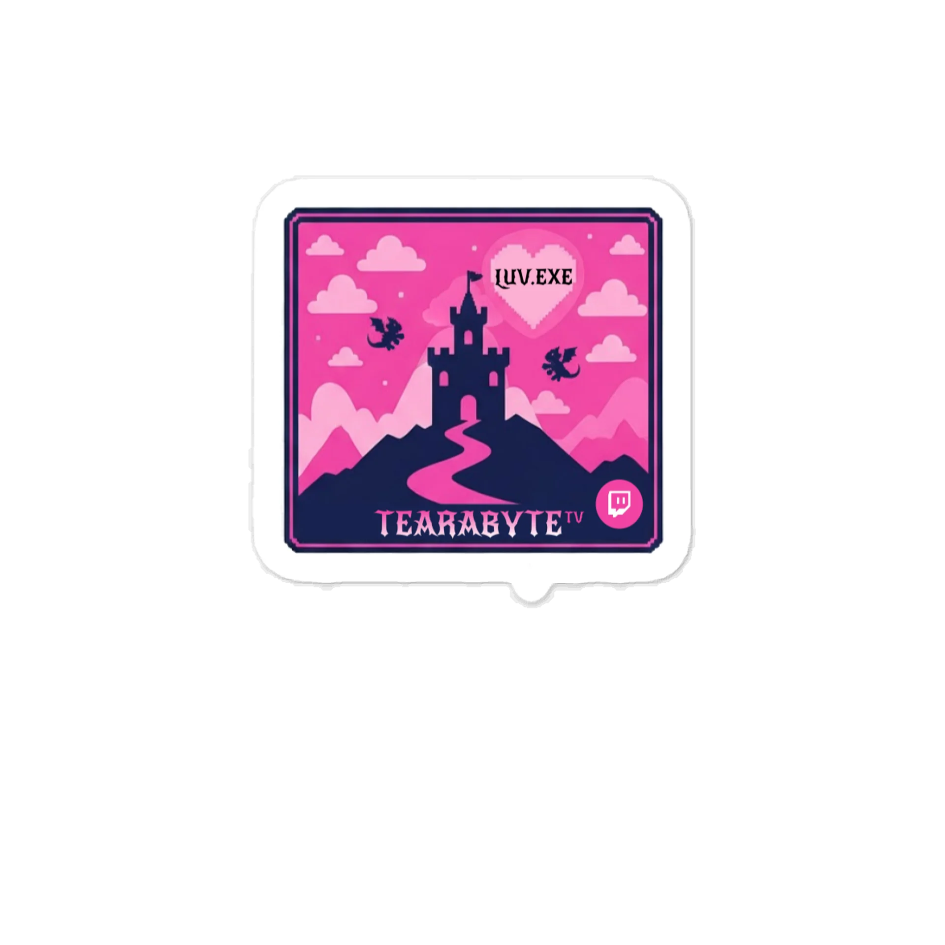 LUV.EXE Datarian Vinyl Decal 2026 product image (1)