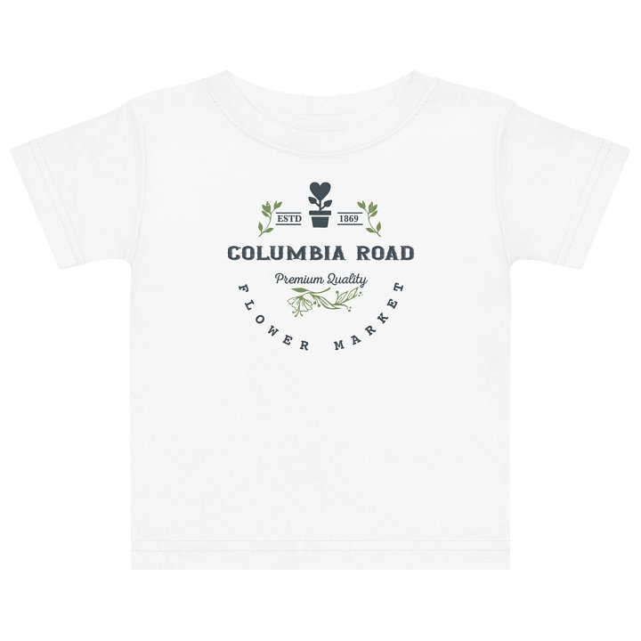 Columbia Road Market Baby T-Shirt (White) product image (1)