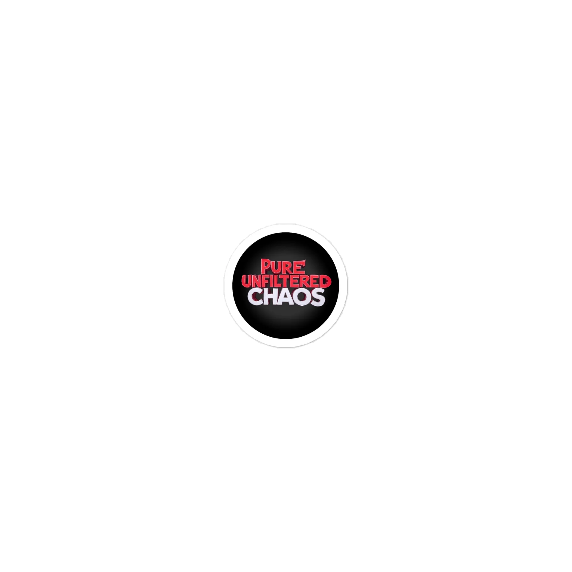 Pure Unfiltered Chaos Stickers product image (1)