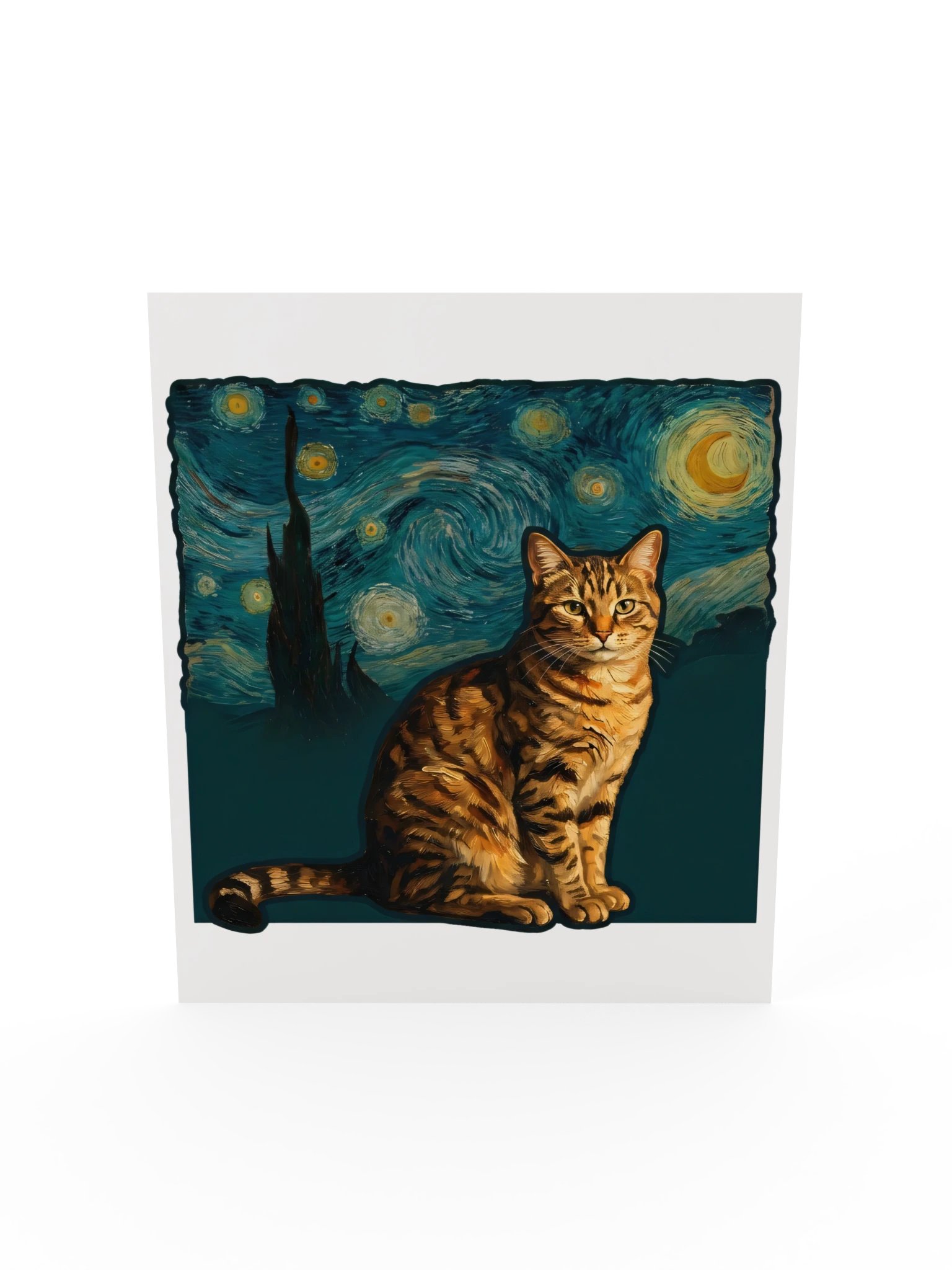 Starry Night Tabby Poster product image (19)