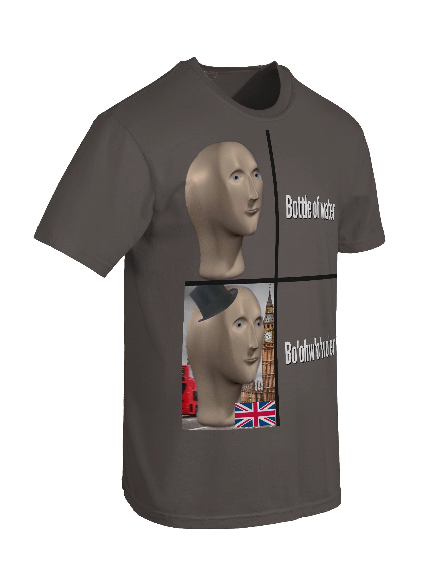Bottle of Water British Accent Meme T-Shirt product image (29)