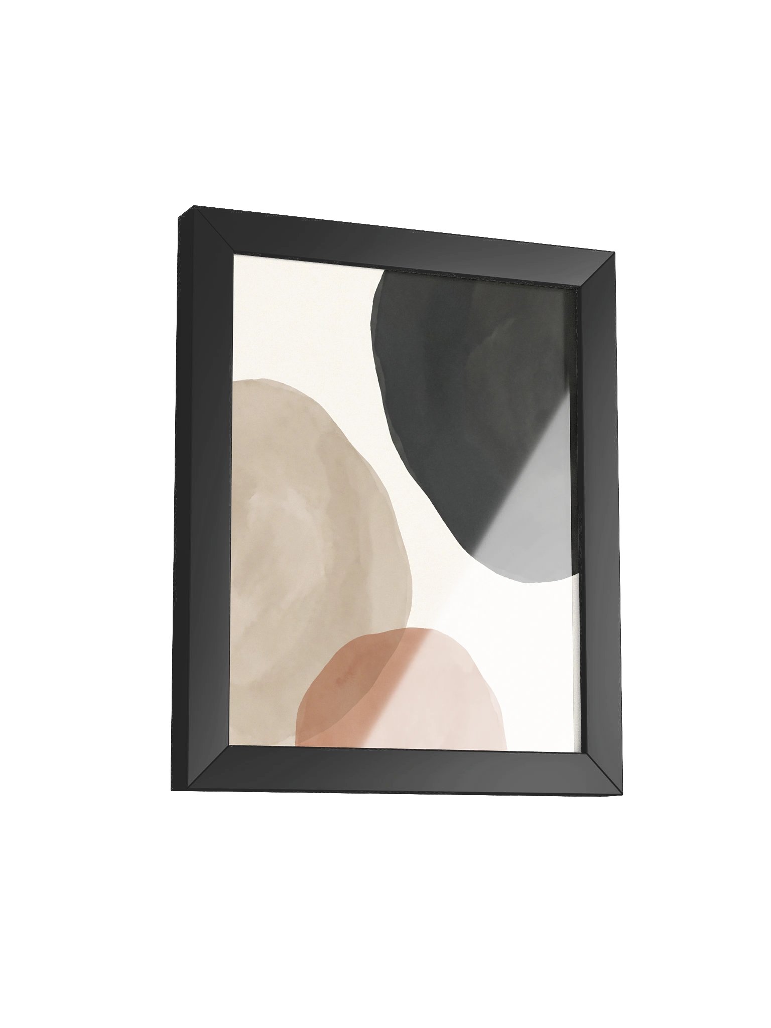 Quiet Balance – Abstract Organic Shapes Wall Art product image (2)