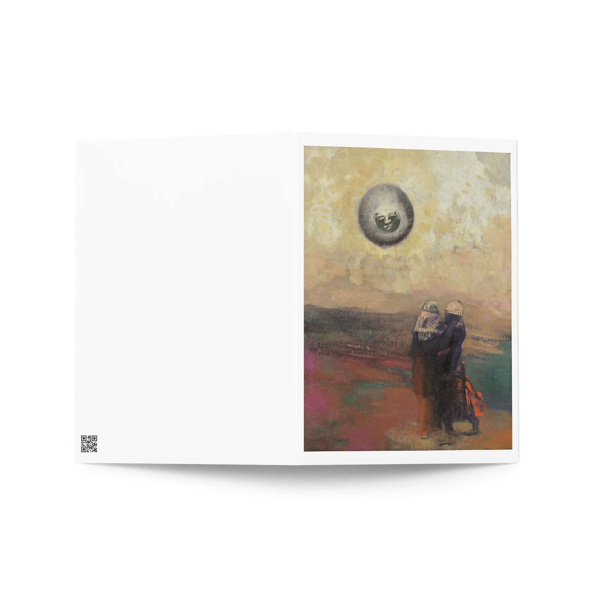 Odilon Redon - Soleil Noir - Blank Card product image (5)