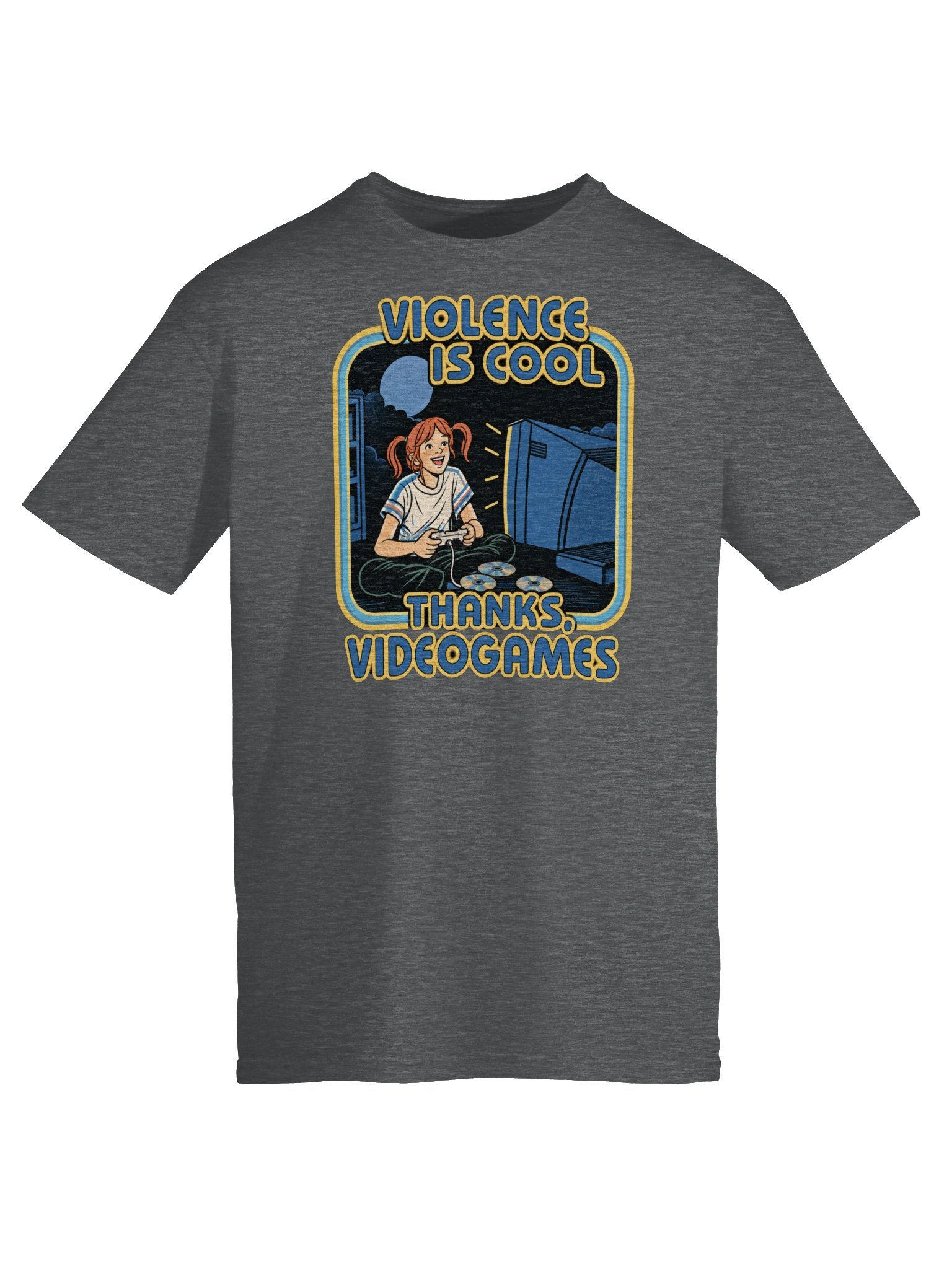GTA 6 Cal Hampton Violence Is Cool Unisex T-Shirt product image (5)