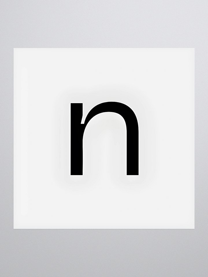 NOZOMIO LOGO STICKER product image (1)