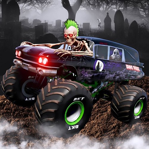 💥Can you find the two zombies?💥 Have a MONSTER weekend everybody! WOOOOOOOOO!!!💥