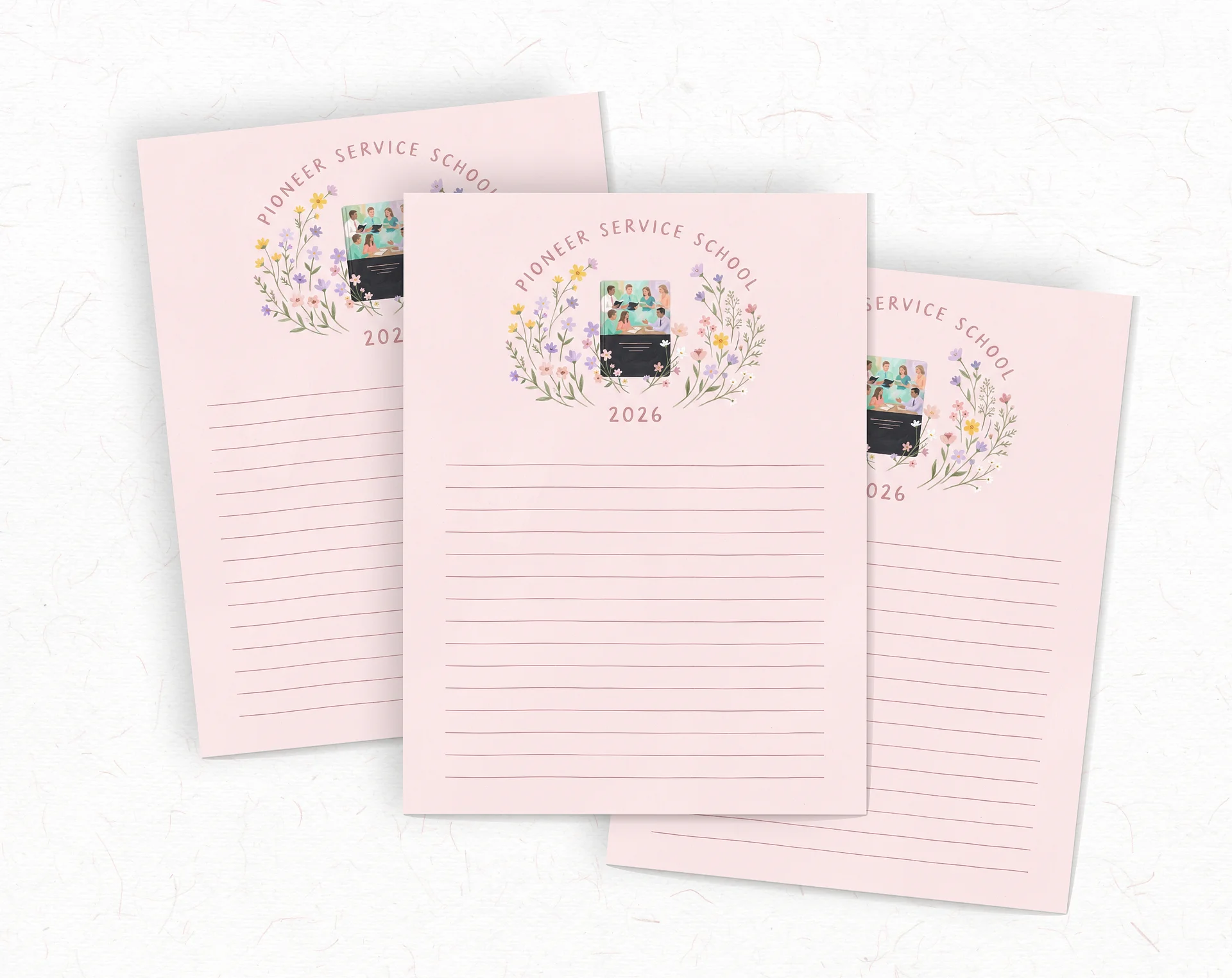 Pioneer School Notepad Favors - view 4