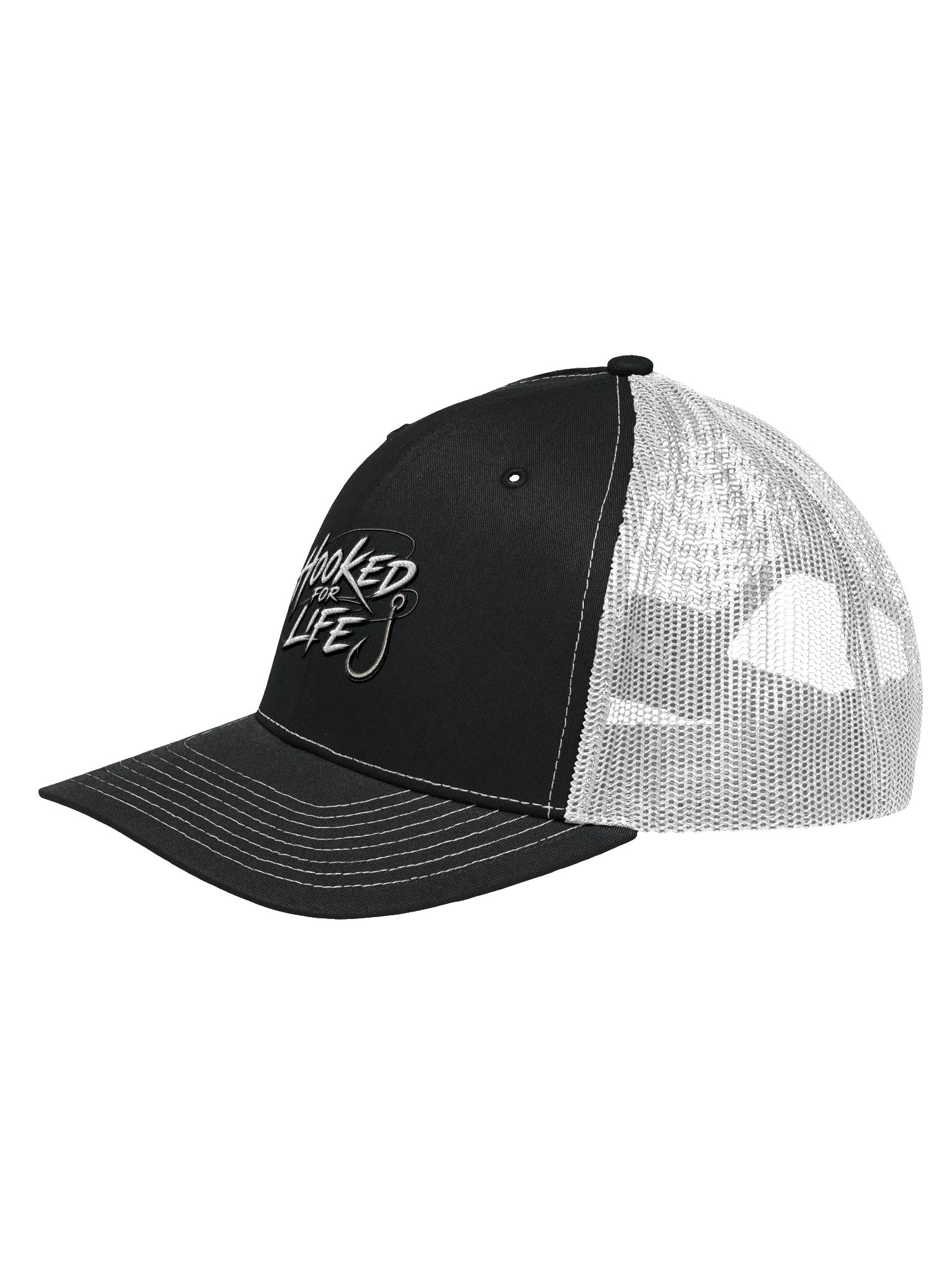 Hooked For Life Trucker Hat product image (56)