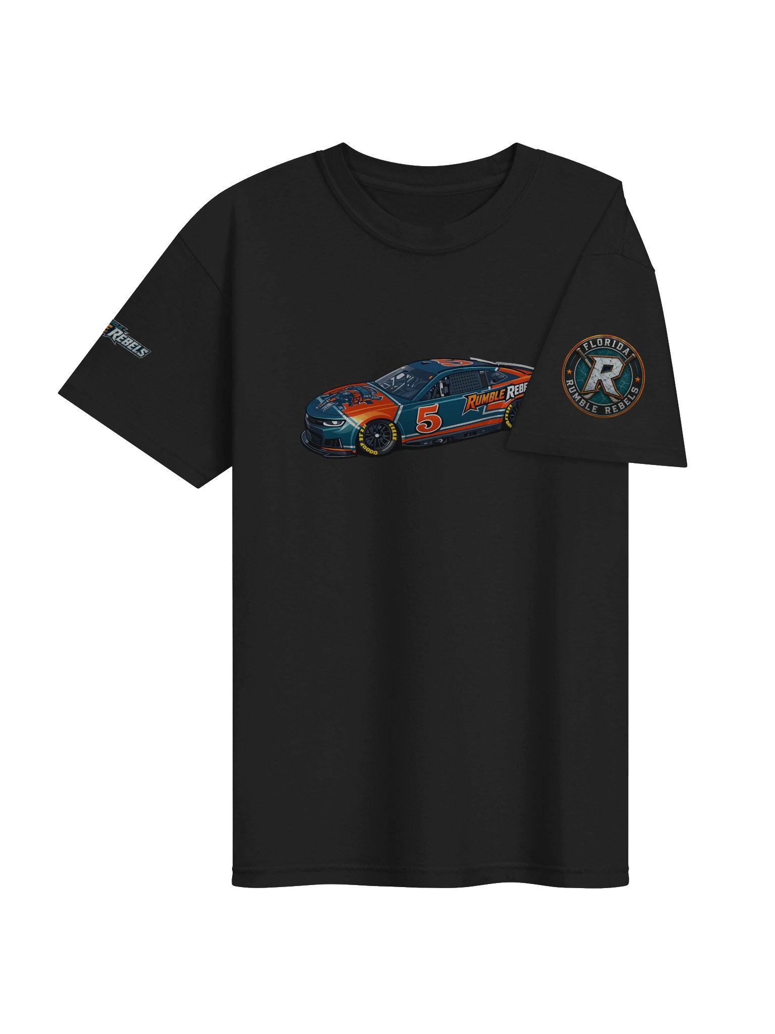 Rumble Rebels No. 5 Race Tee product image (31)