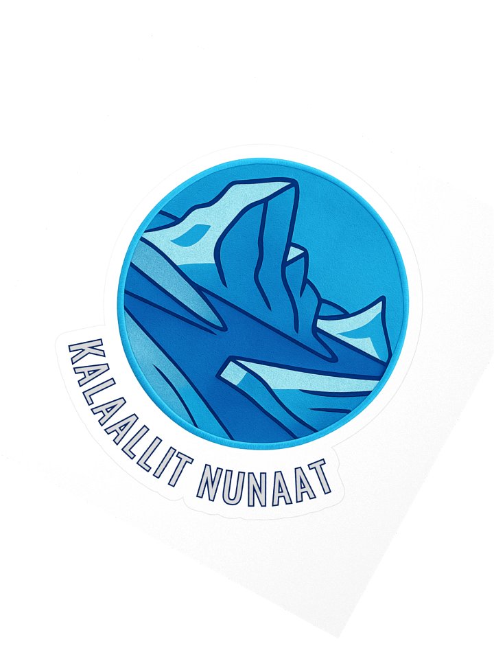 Kalaallit Nunaat Sticker – Greenland Land of the Kalaallit Arctic Heritage Kiss‑Cut Sticker product image (2)