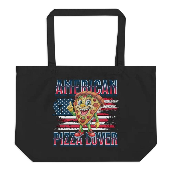 American Pizza Lover Eco Tote product image (1)