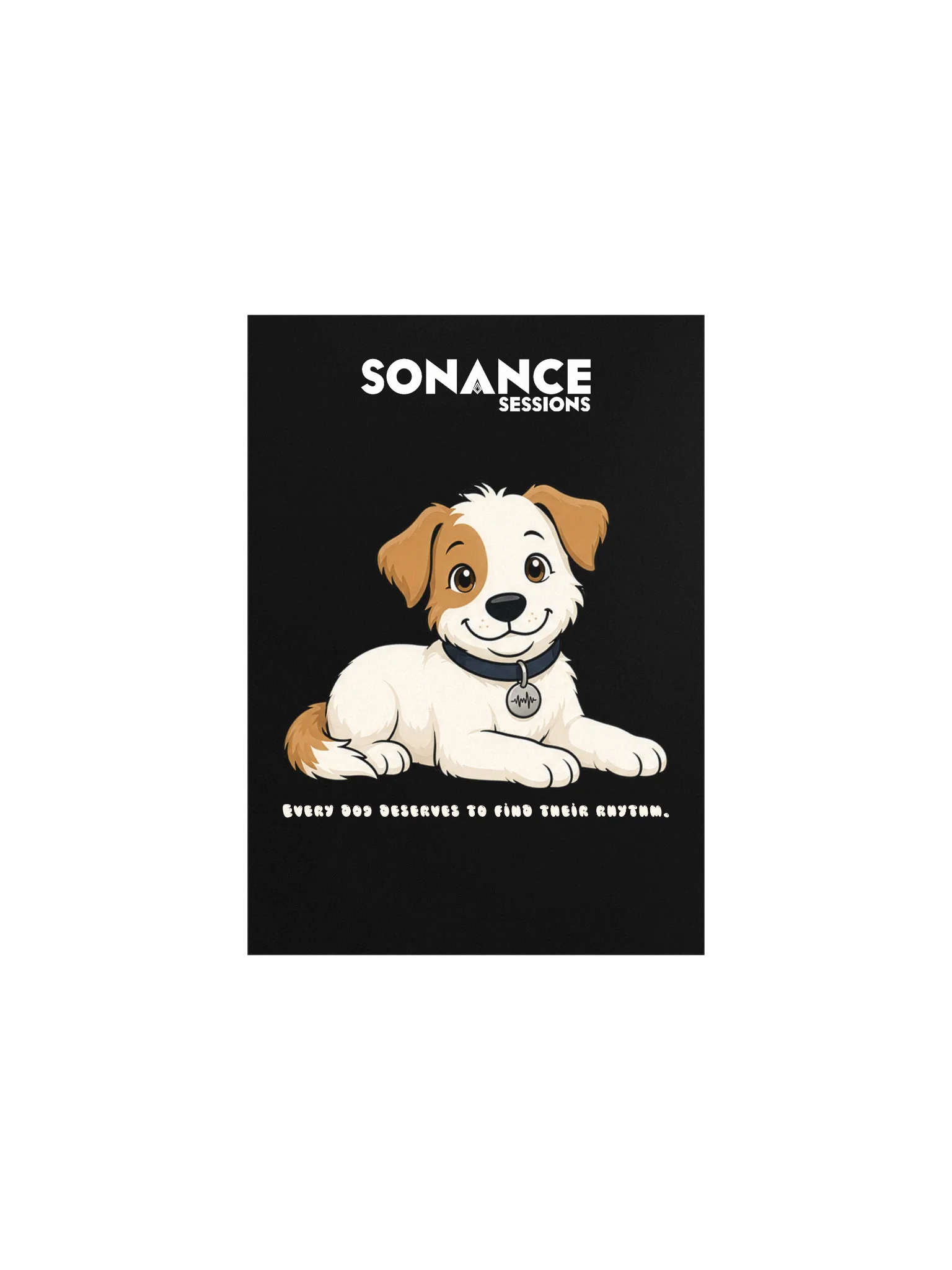 Sonance Dog Premium Matte Poster (Lying Down) product image (1)