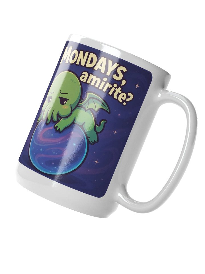 Mondays, amirite? Marble Madness Mug product image (3)