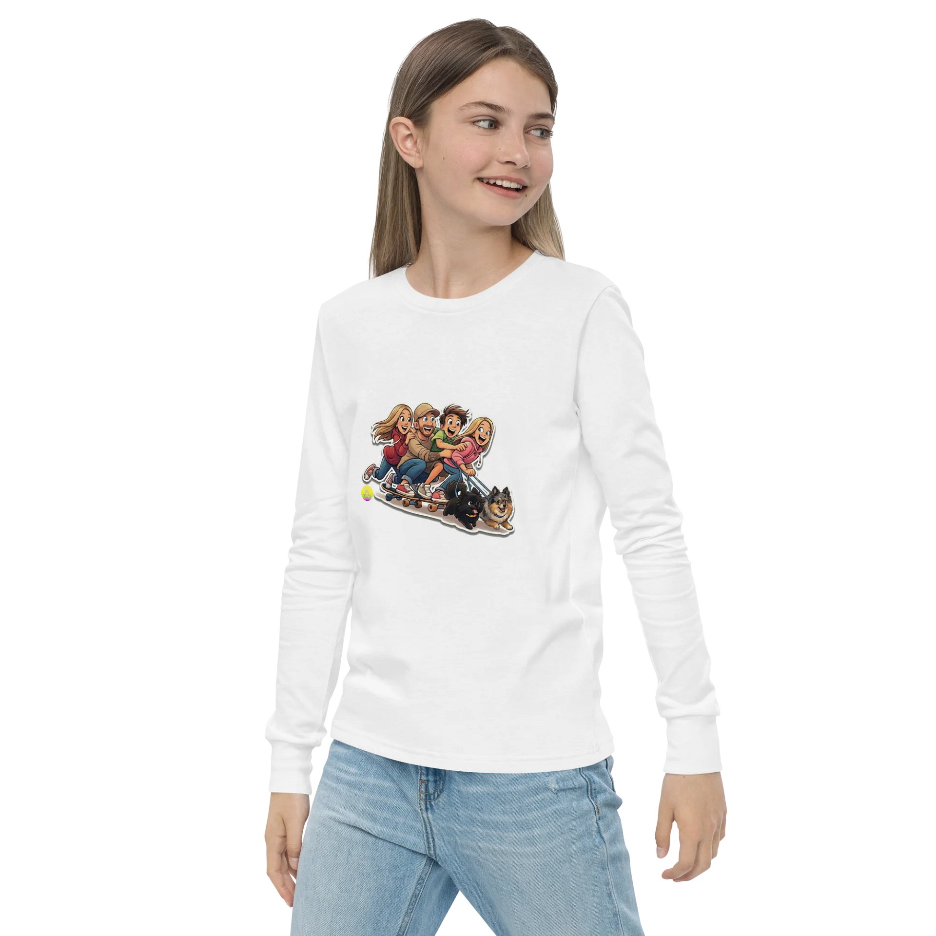 Skateboarding My PB & J Youth Long Sleeve product image (14)