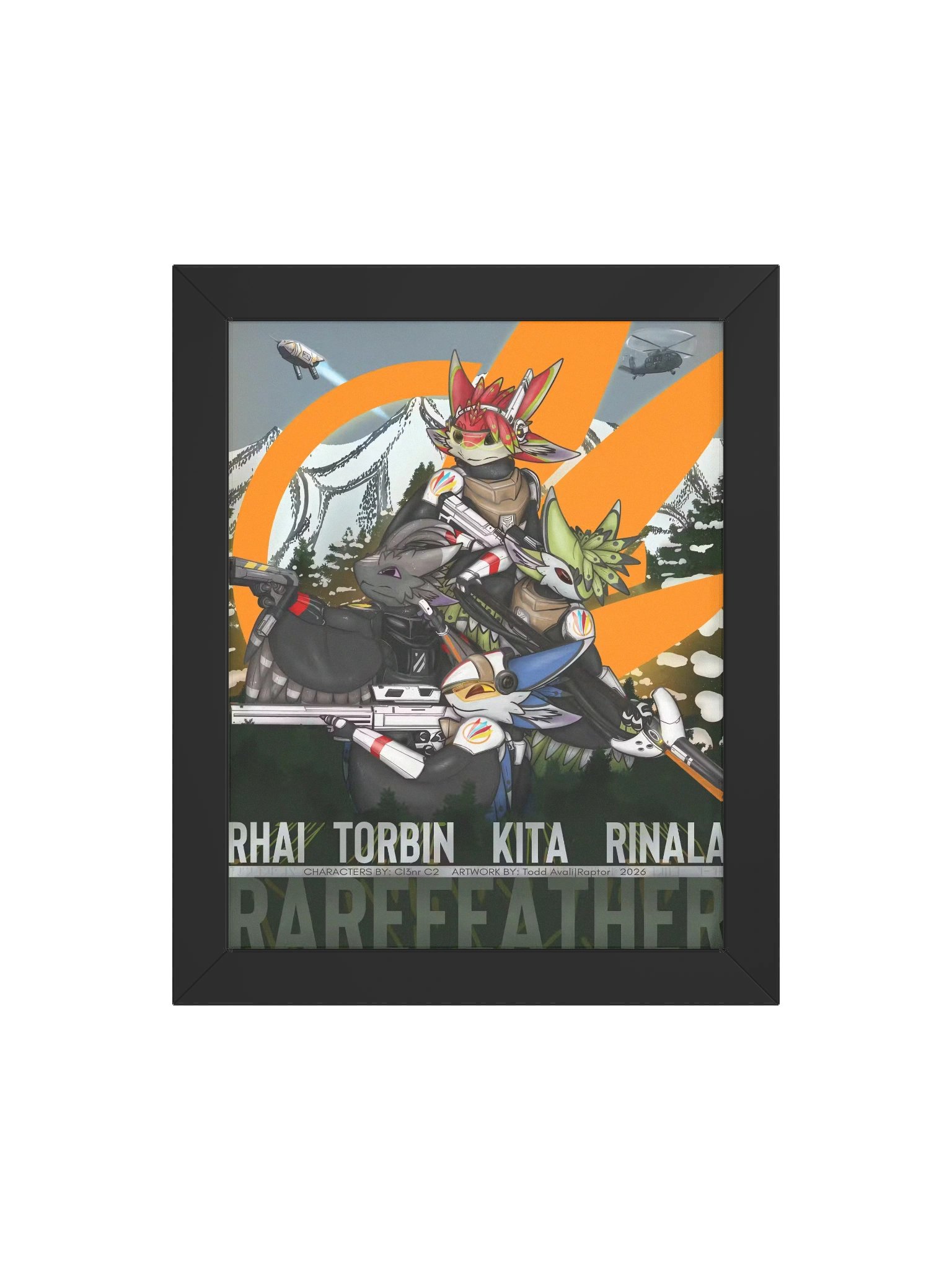 Avali: Final Battle | Earth Invasion Framed Poster product image (28)
