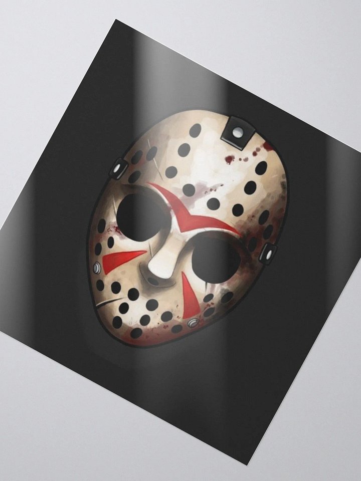 Jason Voorhees high gloss sticker/Different Sizes product image (2)