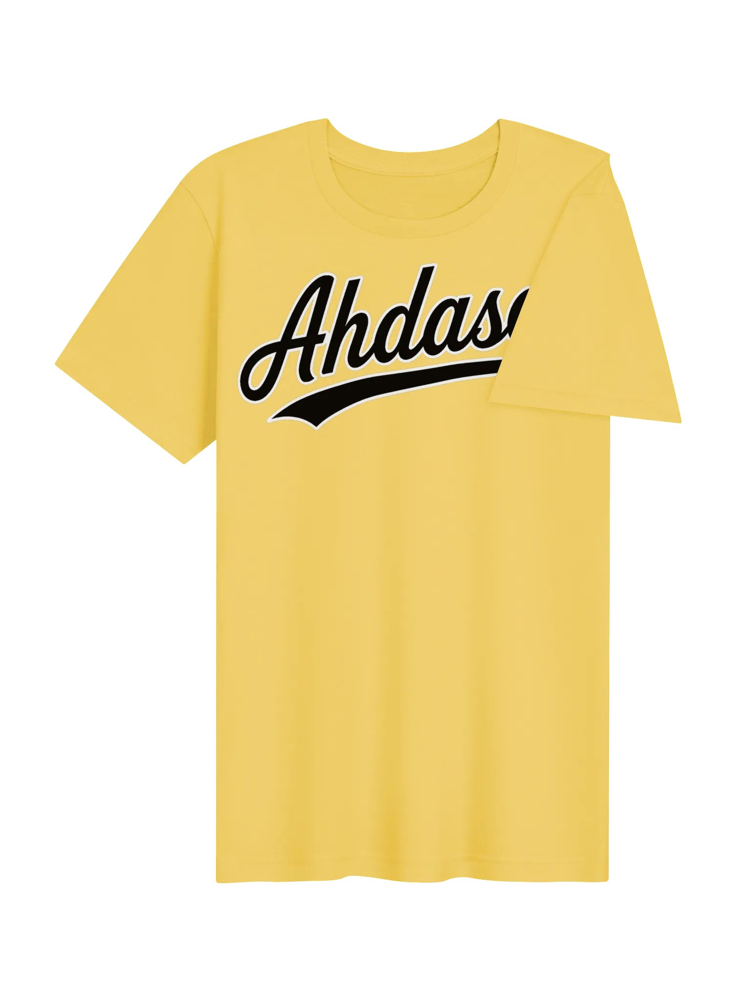 Ahdasee Records Tee - Yellow product image (3)