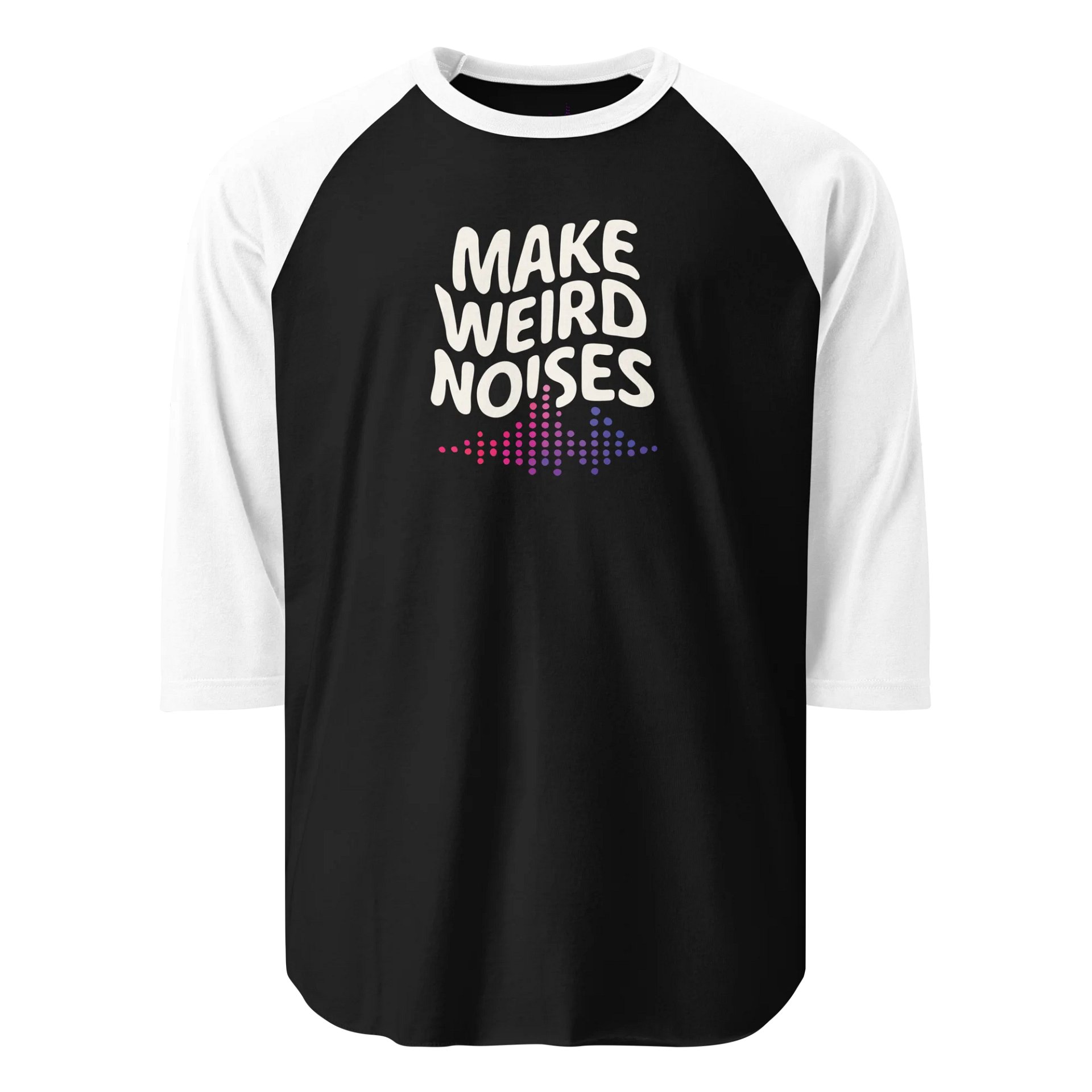 Make Weird Noises Raglan Tee product image (1)