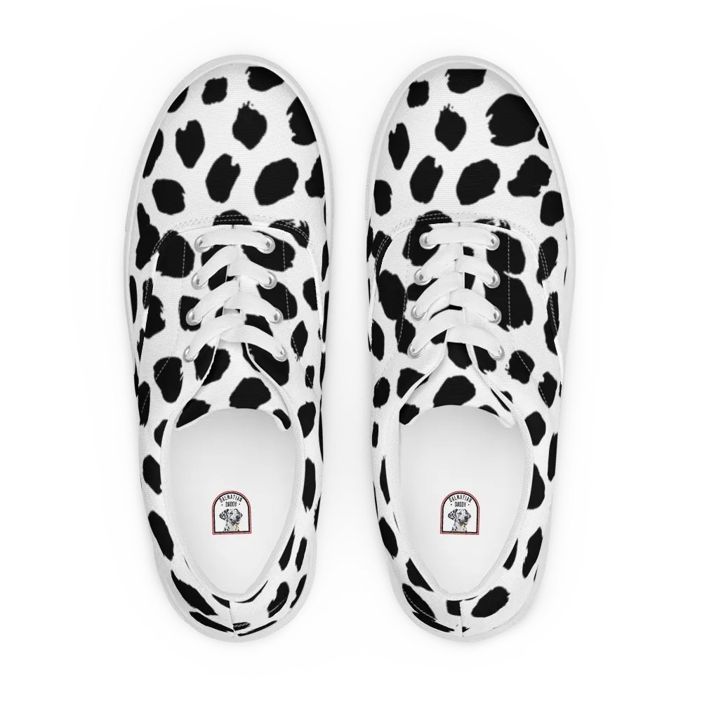 Men's Dalmatian Lace-Up Canvas Shoes product image (12)