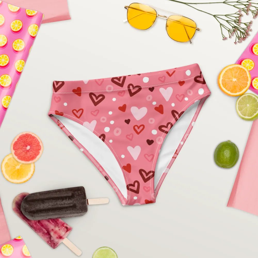 Heart Print Bikini Bottom product image (8)