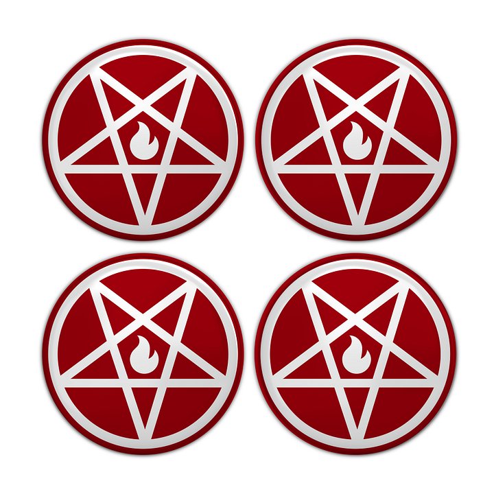 Bonfire Satanism - 4 Button Packs - (5 in.) product image (2)