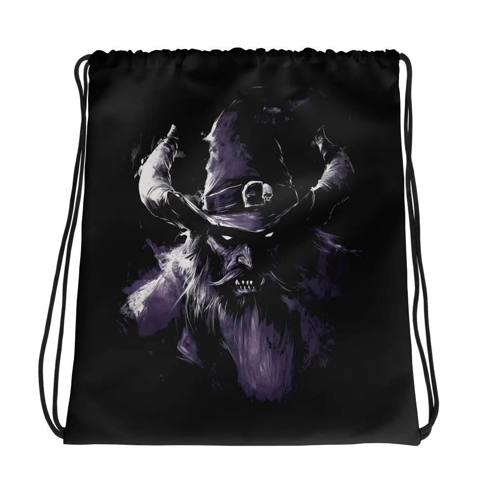 Dark Viking Drawstring Bag product image (1)