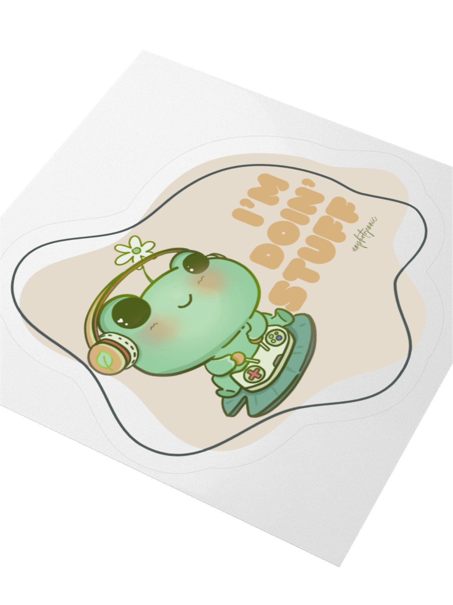 I'm Doin' Stuff Sticker product image (6)