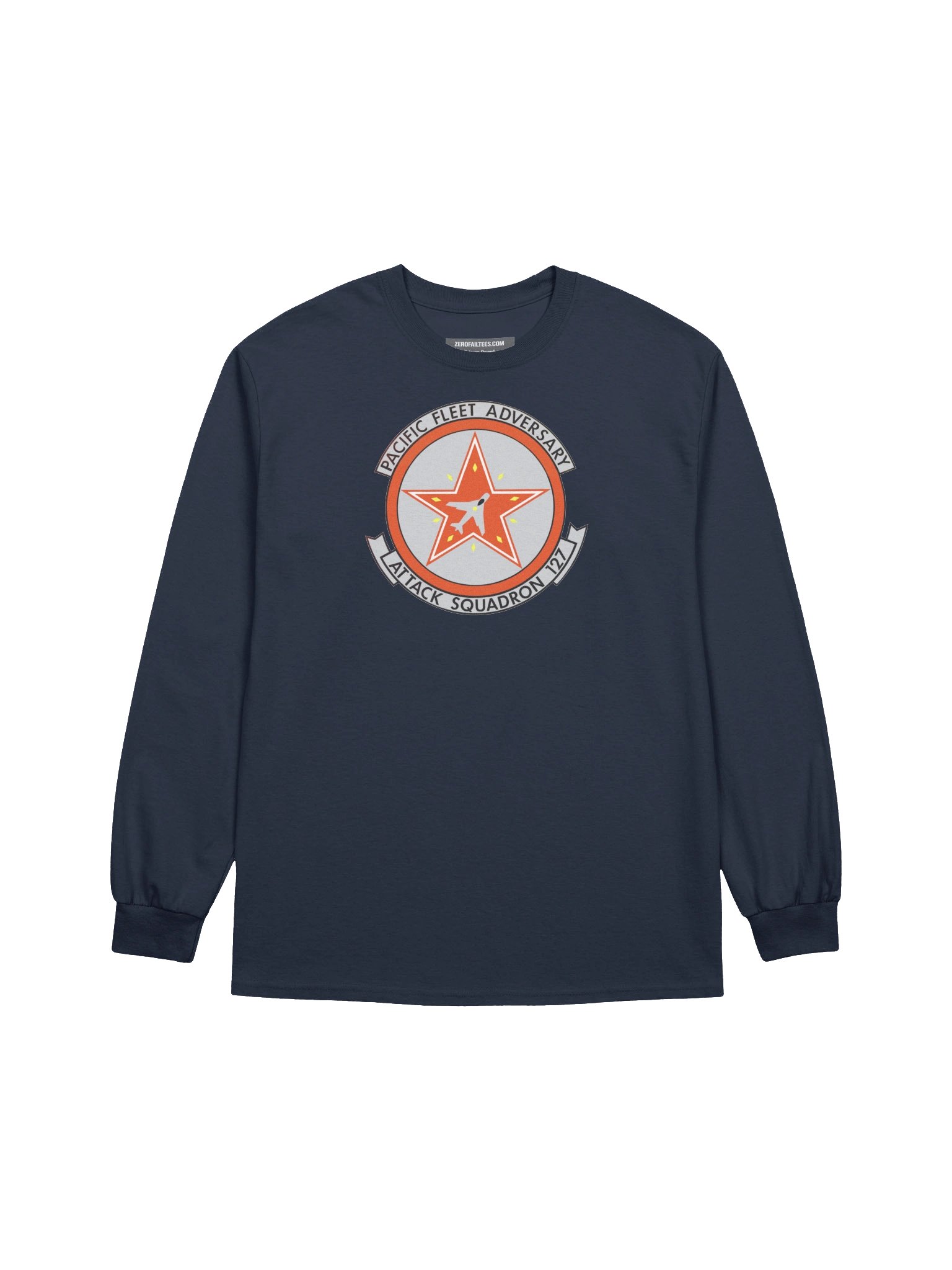 "VA-127 Cylons" Cotton Long Sleeve T-Shirt product image (4)