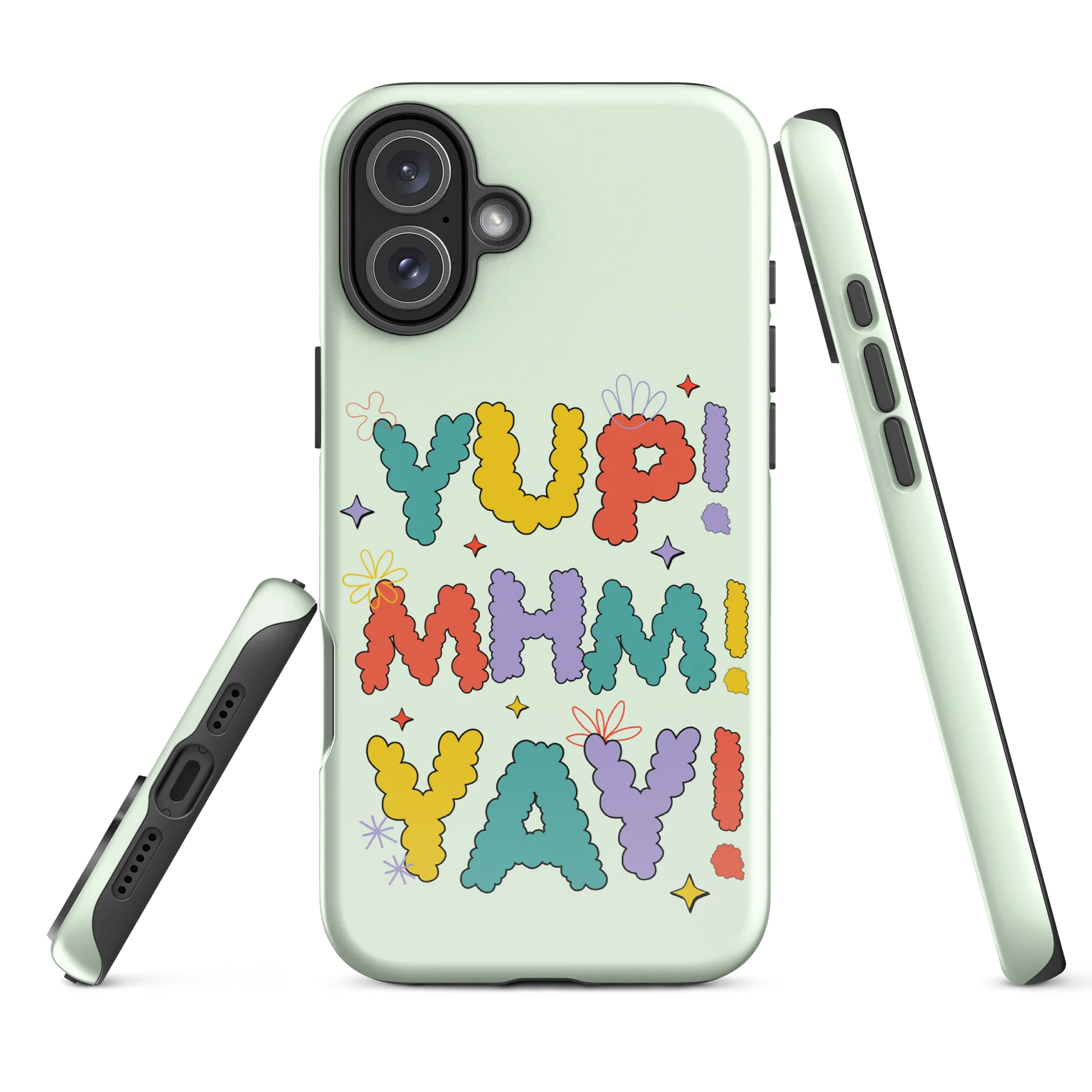 YUP MHM YAY Bubble Pop iPhone Case product image (2)