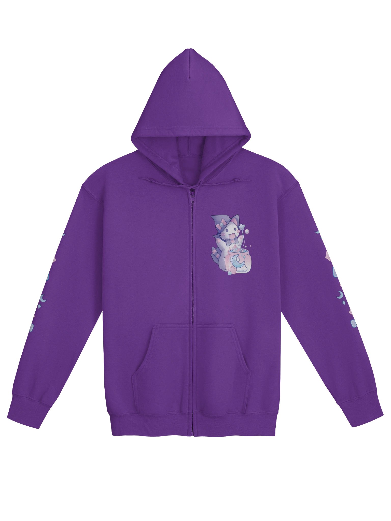 CandiCat Witch 2025 Zip Hoodie product image (4)