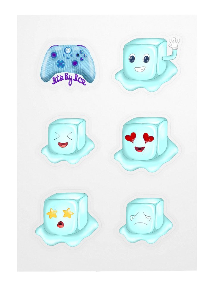 Emote Sticker Sheet product image (2)