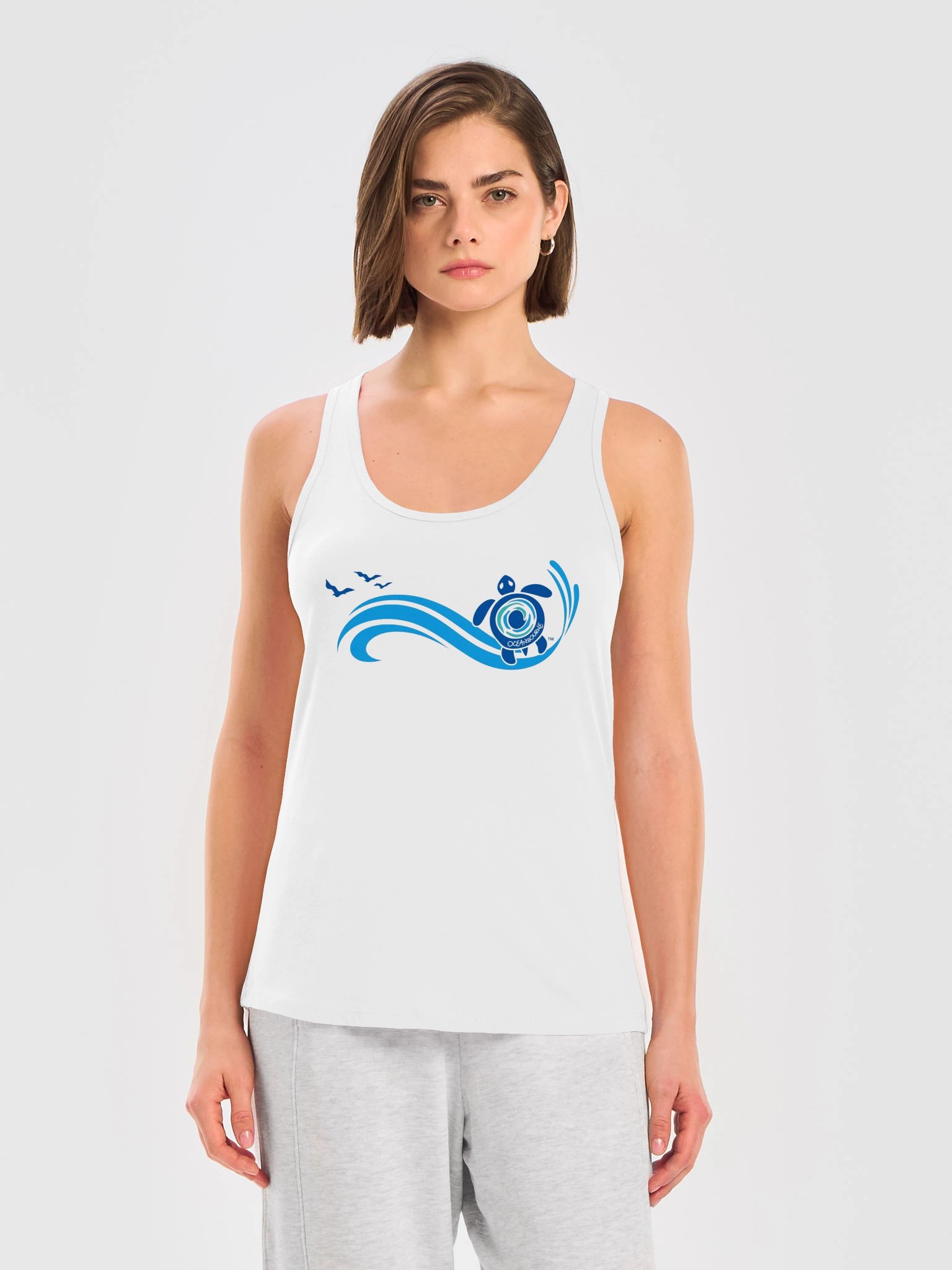 Oceanbourne Women's Tank - WHT product image (2)