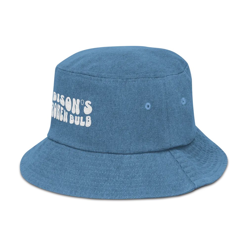 Edison's broken bulb - Colored (Denim Bucket Hat) product image (4)