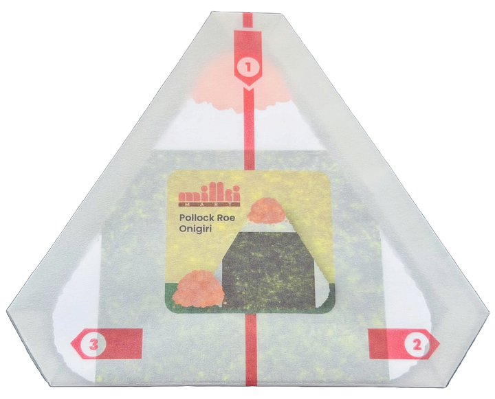 Pollock Roe Onigiri Letter Set product image (1)
