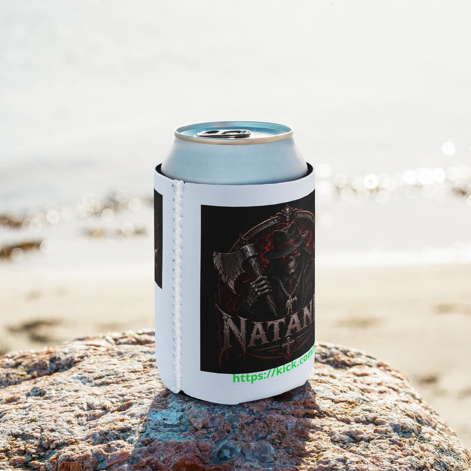 NATANIC Skull & Axe Can Cooler product image (9)