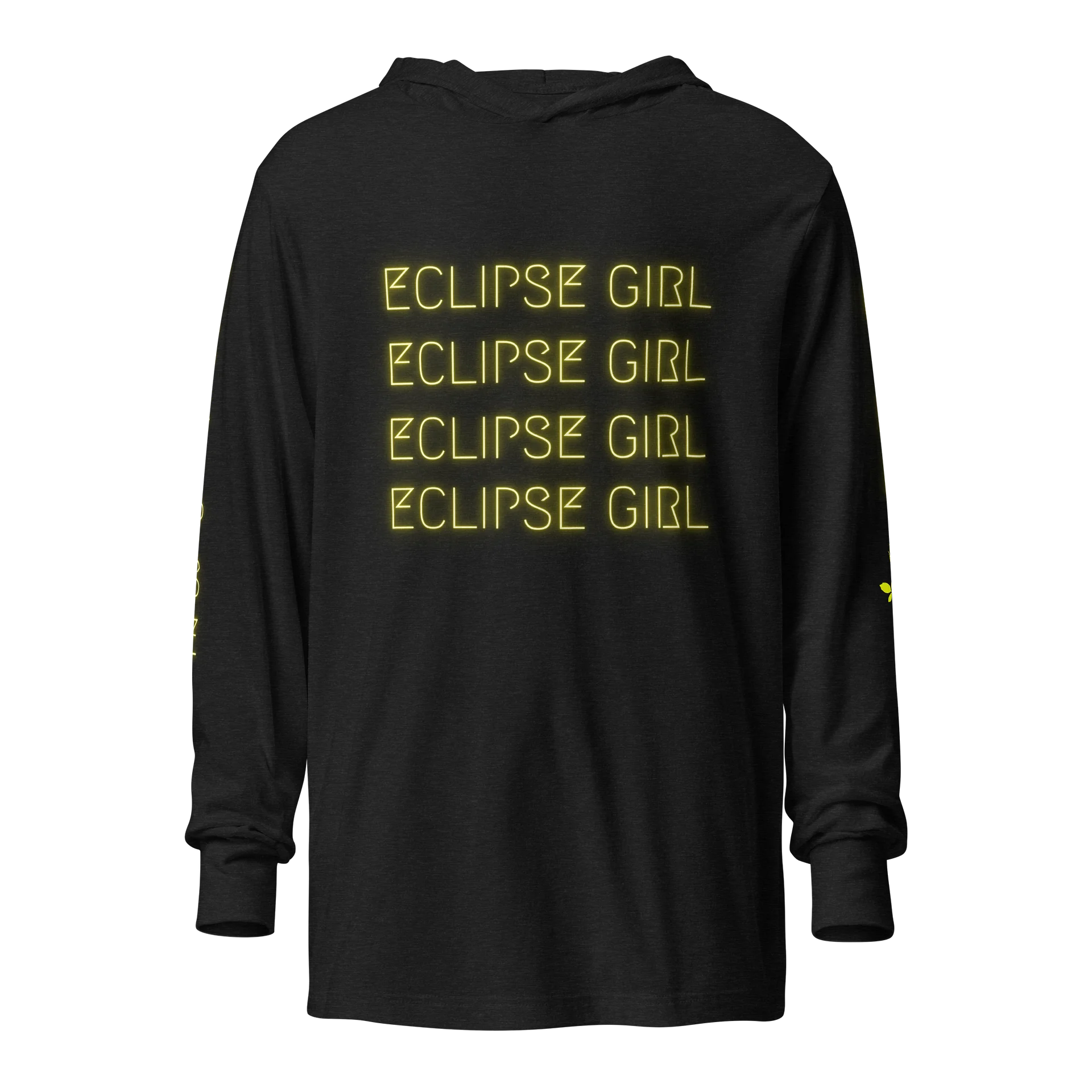 Solar Flare “Eclipse Girl” Hooded Long Sleeve T-Shirt product image (5)