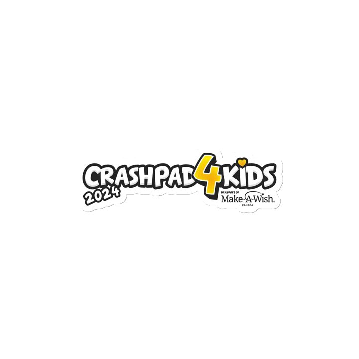CrashPad4Kids 2024 - Die-Cut Magnet product image (2)