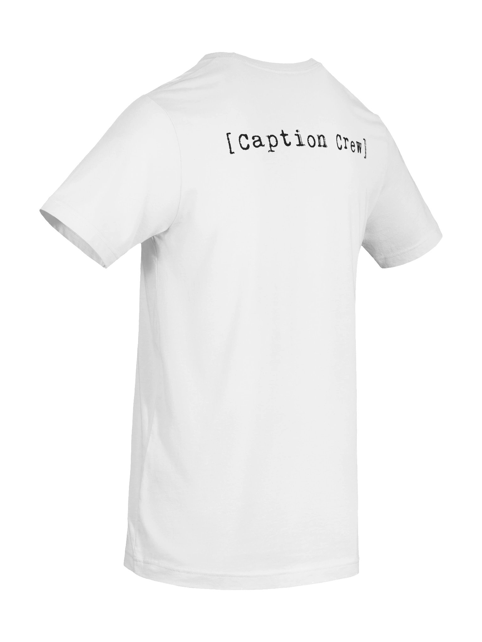 Caption Crew Seductively Black Letter Tee product image (46)