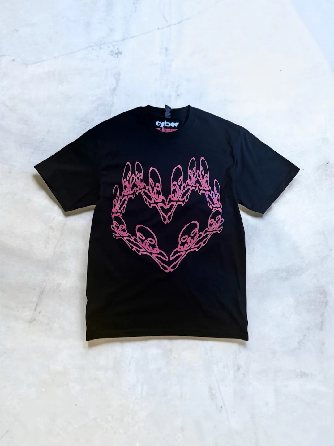 skull and bones pink shirt product image (1)