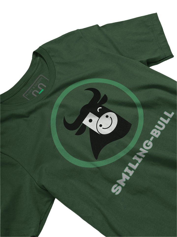 “Wink of the Bull” – Minimalist Mascot Tee by M-Art & Design product image (2)