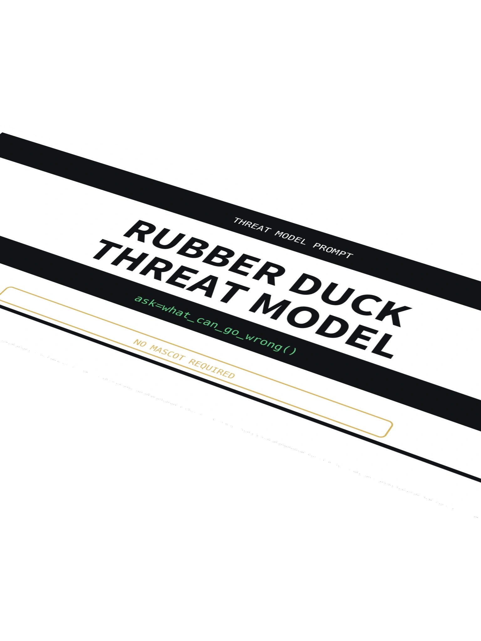 Rubber Duck Threat Model Sticker product image (4)