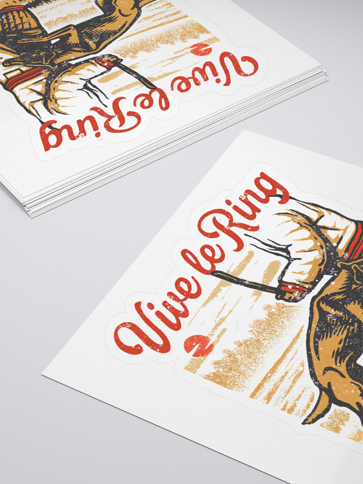 Vive le Ring - Sticker product image (4)