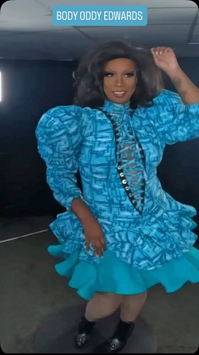 Another one for the books, thanks for having me @bigdroundup #sober #dragqueen #dallasdragqueen #blackdragqueen