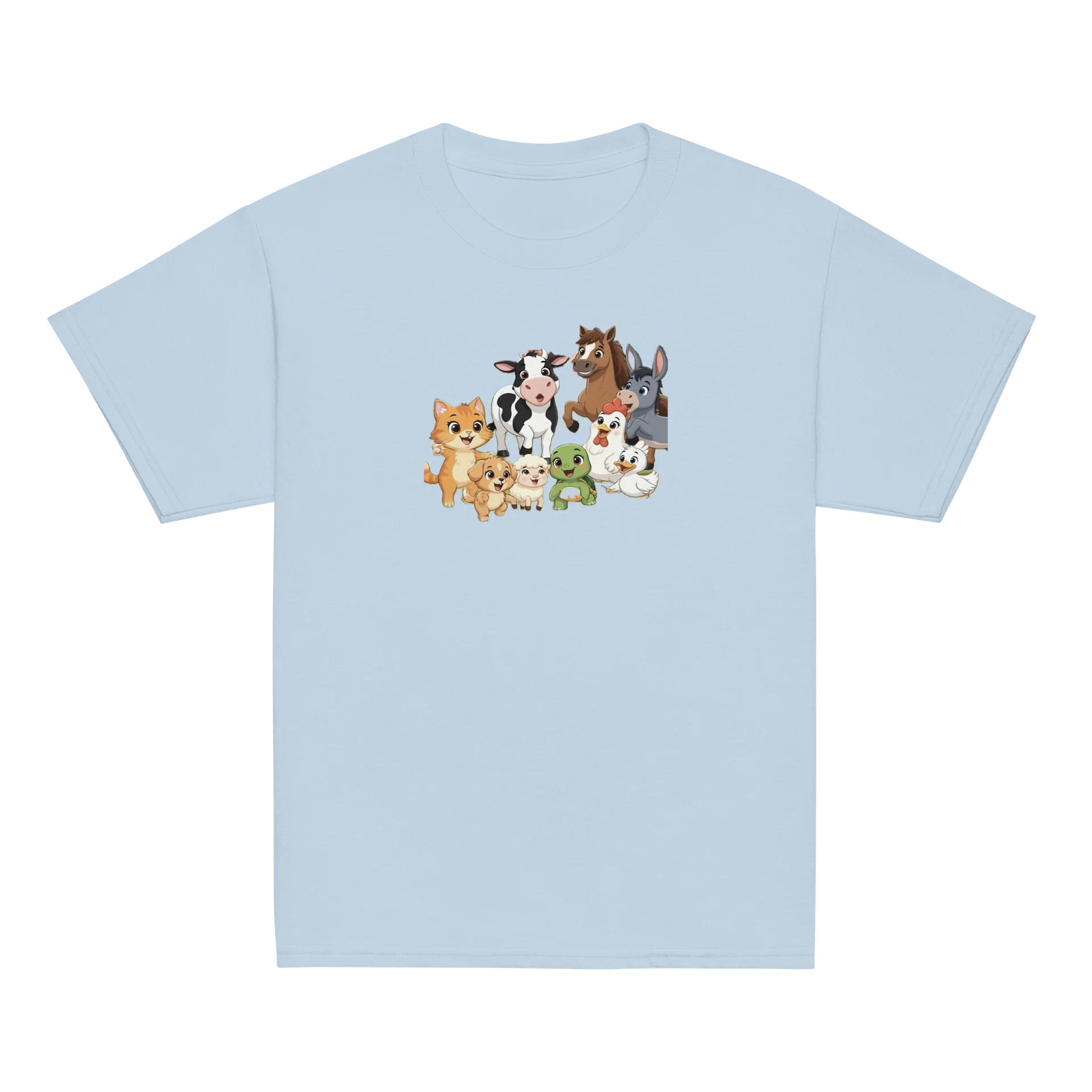 Cute Farm Friends Youth Tee product image (2)