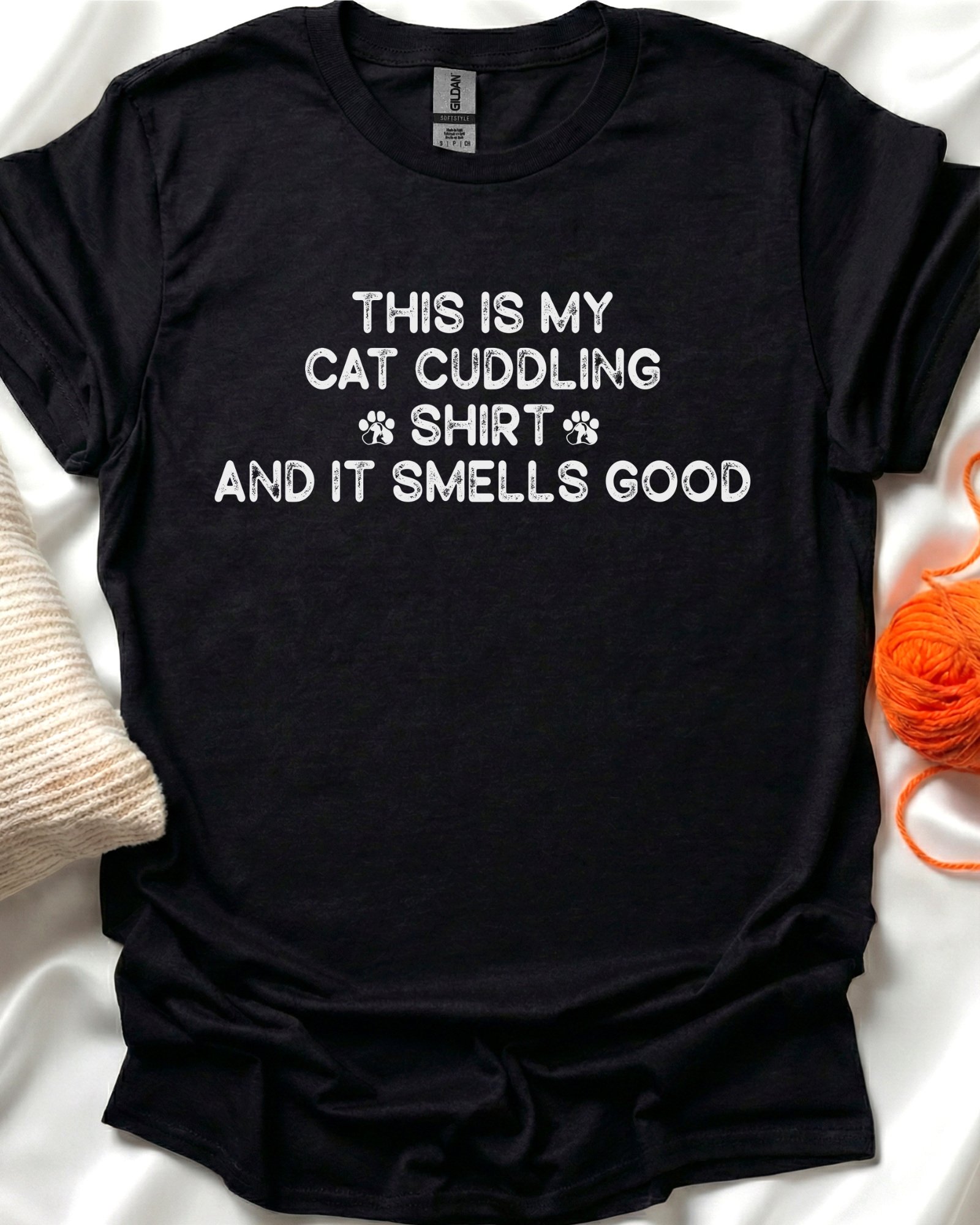 Cat Cuddling T-Shirt product image (1)