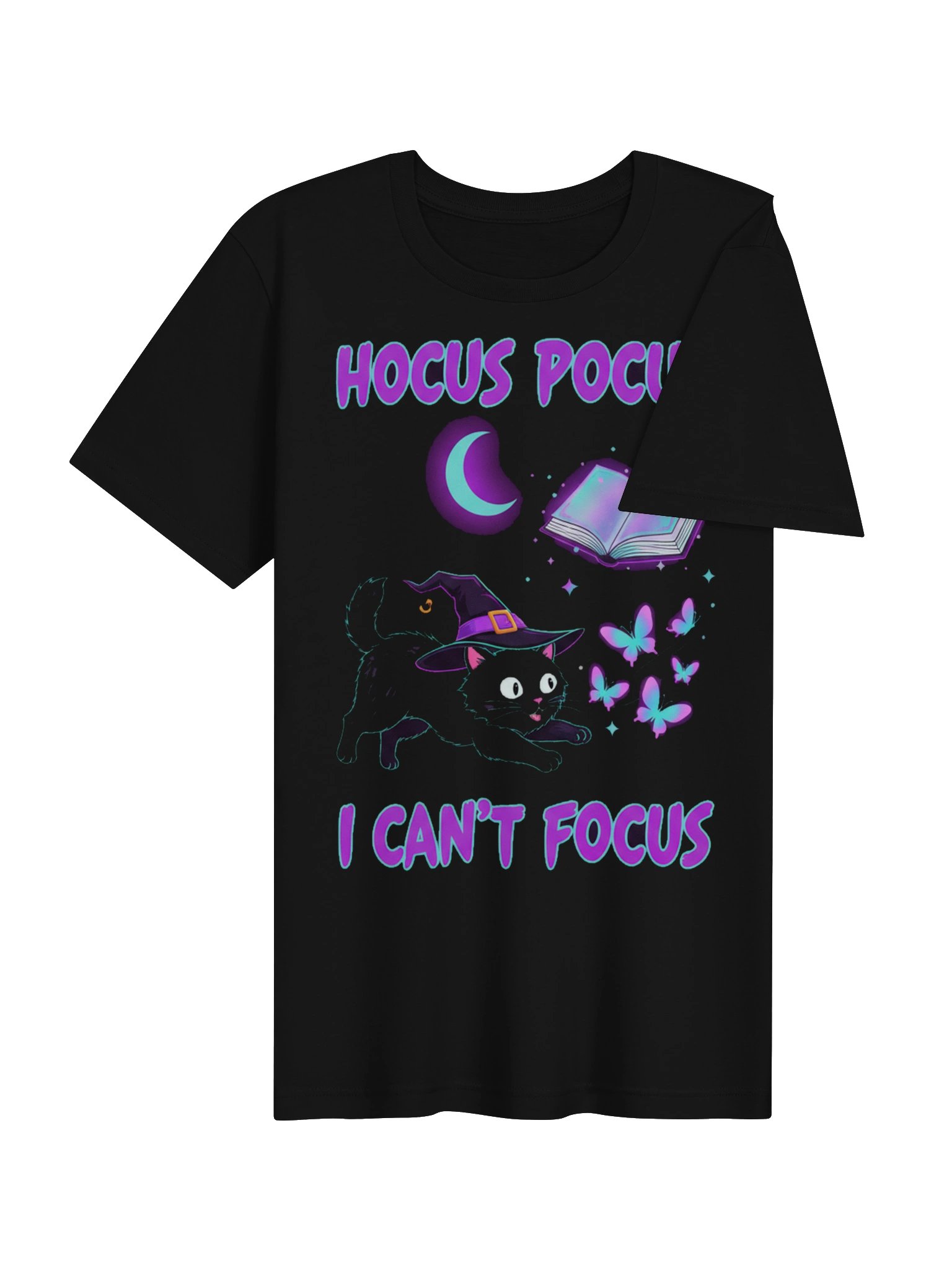 Hocus Pocus, I Can't Focus Tee product image (4)