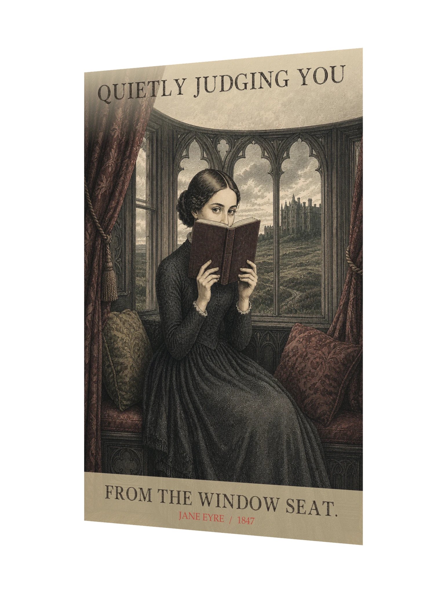 Window Seat Judgment -- Jane Eyre Art Print product image (11)